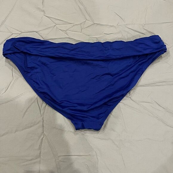 Apt 9 swim bottoms size 16 royal blue/ purple. - Picture 2 of 4
